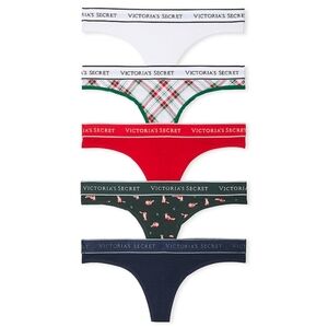 Victoria's Secret Cotton Thong Set Size XL NIP